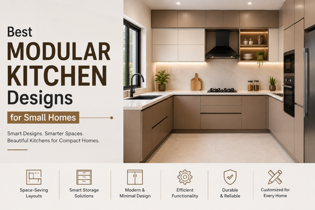 Best Modular Kitchen Designs for Small Homes